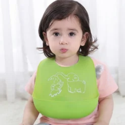 Silicone Tray Bibs For Baby