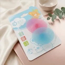 Apple Bear Baby Silicone Shampoo Brush