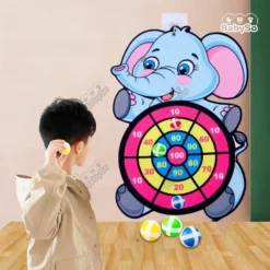 Sticky Ball Dart Board Interactive Game