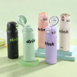 Dual Drink Thermal Water Bottle 600ml