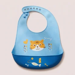 Premium Silicone Tray Bibs For Baby