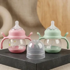 Alternative view of Baby Training Feeder Mum pot with Handel 180ml