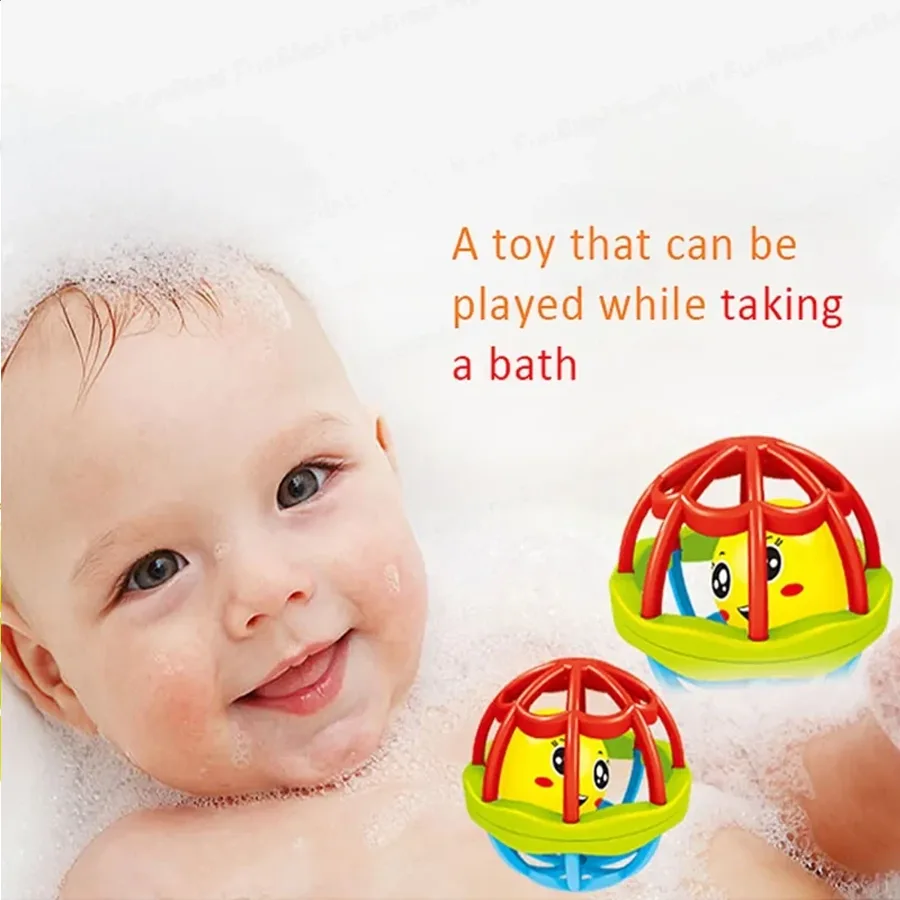 Colorful Soft Ball Rattle Toy for Baby - Image 3