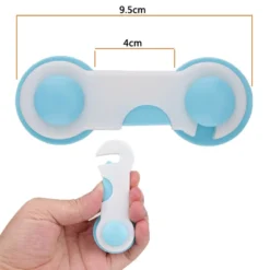 Alternative view of Baby Safety Lock for Fridge Drawer Cabinet 2 Pcs