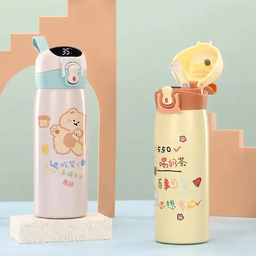 Thermal Water Bottle with Smart Display 500ml - Image 2