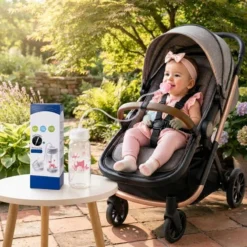 Hands Free Feeding Bottle
