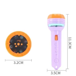 Alternative view of LED Projector Flashlight Educational Toy