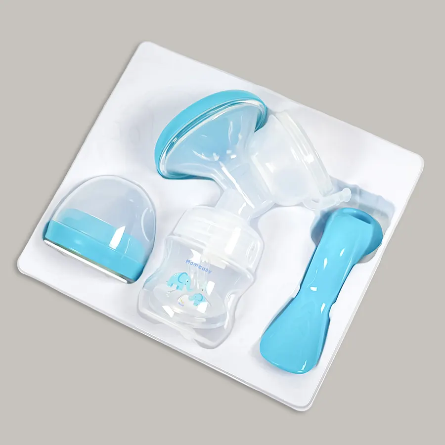 Momeasy Manual Breast Pump with 120ml Feeder - Image 5