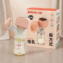 Rovco Electric Breast Pump with 180ml Feeder