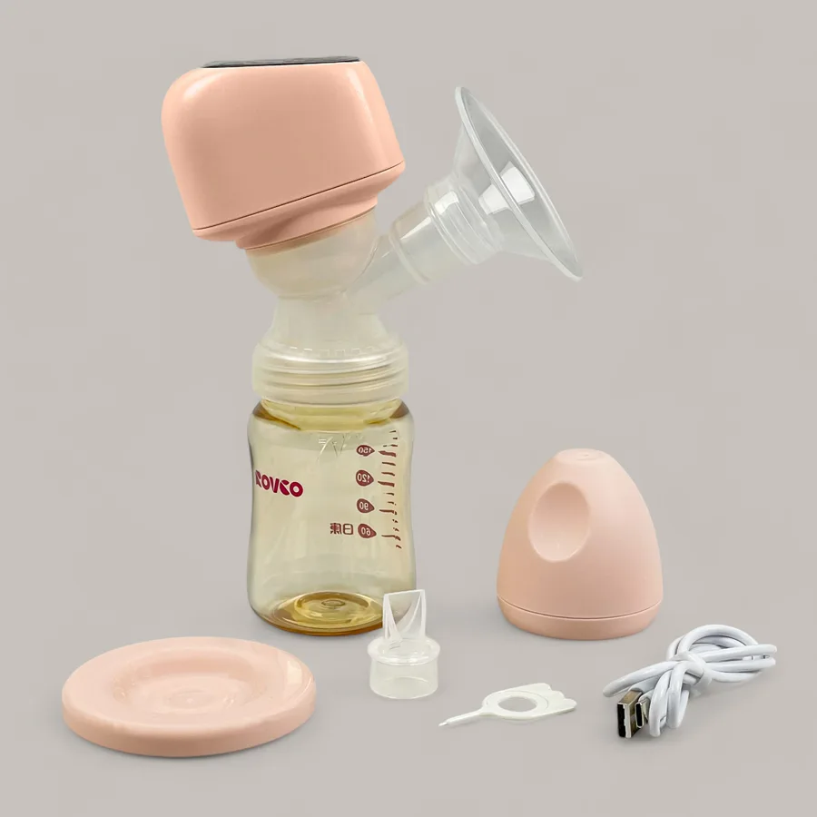 Rovco Electric Breast Pump with 180ml Feeder - Image 3