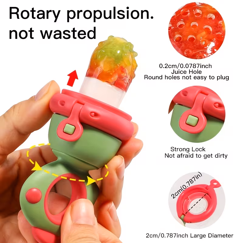 Baby Fruit Juice Feeder - Unique Design Baby Silicone Fruits Pacifier - Image 4