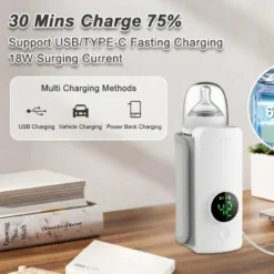 Portable Rechargeable Baby Bottle Warmer