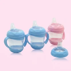 Silicone Nipple Baby Kids Water Bottle 160 ML