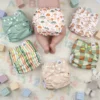 Washable Reusable Cloth Nappy with 2 Pad