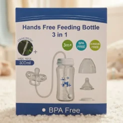 Hands Free Baby Feeding Bottle