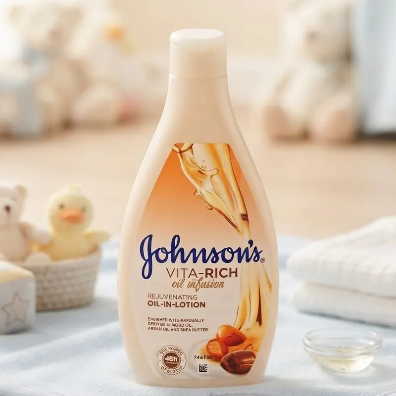 Johnson's Vita-Rich Oil Infusion Body Lotion 400ML